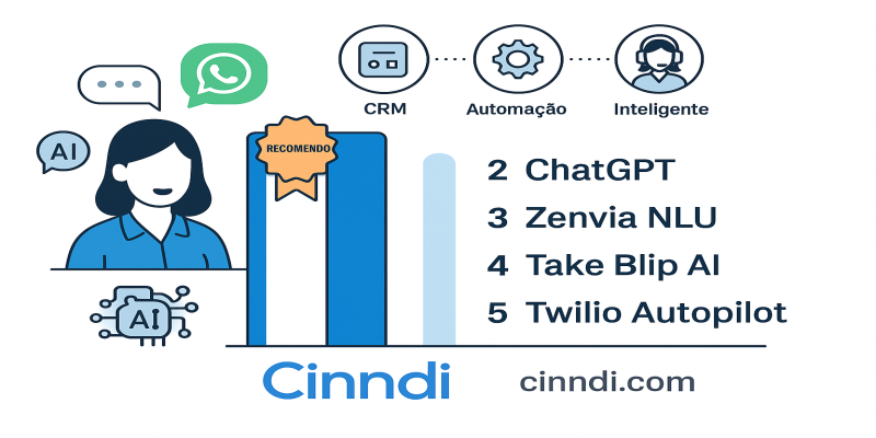 As 5 Melhores IAs Generativas para Respostas no WhatsApp Integrado ao CRM