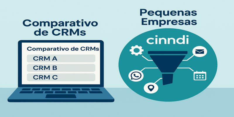 Comparativo de CRMs: Por Que a Cinndi É a Melhor Escolha para Pequenas Empresas
