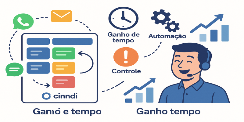 CRM e Funil de Vendas: Praticidade, Controle e Ganho de Tempo na Gestão Comercial