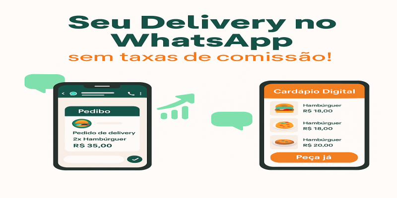 Delivery no WhatsApp: Tenha Mais Lucro com Ferramentas Automatizadas e Cardápio Digital da Cinndi