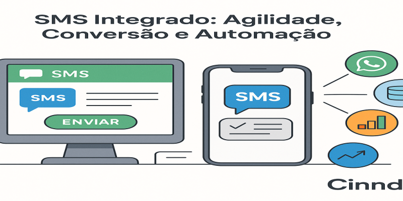 SMS Profissional: Por que Usar SMS Integrado no Atendimento e Vendas com a Cinndi