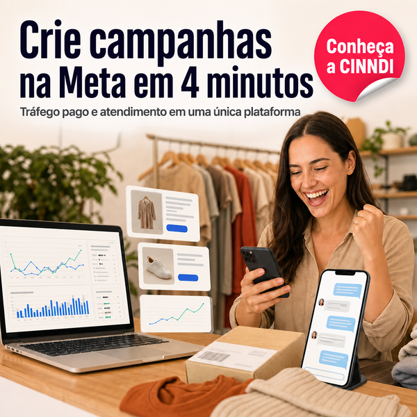 Anúncio criado pela IA da CINNDI