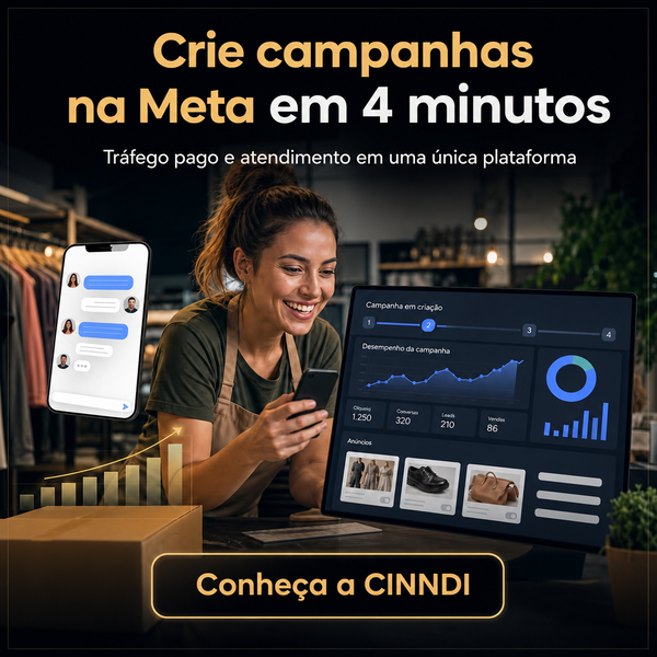 Anúncio criado pela IA da CINNDI