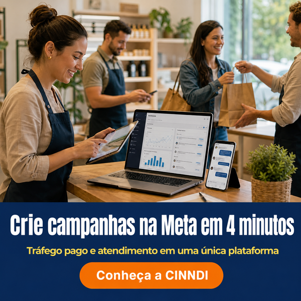 Anúncio criado pela IA da CINNDI